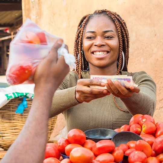 Cash is the most democratic way to pay