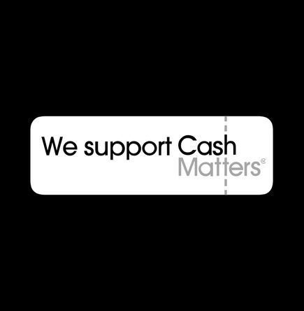 We Support Cash Banner 1